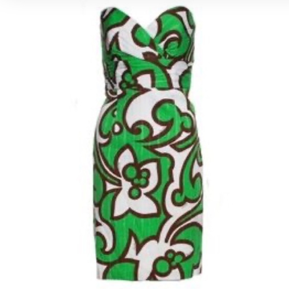 Milly Capri strapless dress Size 6